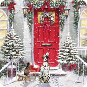 Xmas Luxury Cards 10 Doorstep Visitors